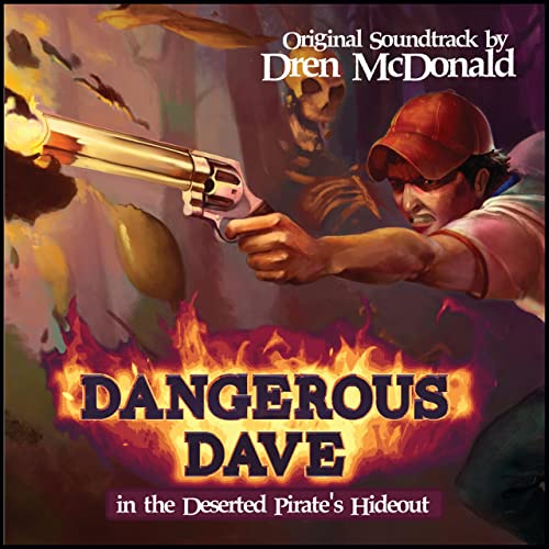 Dangerous dave in the deserted pirates hideout houses
